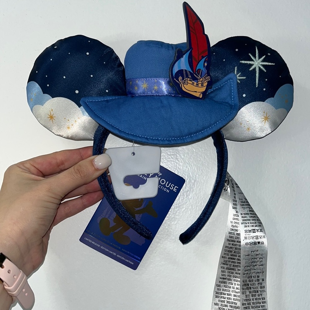 Disney’s 50th Anniversary Limited Edition Peter Pans Flight Mickey Ears